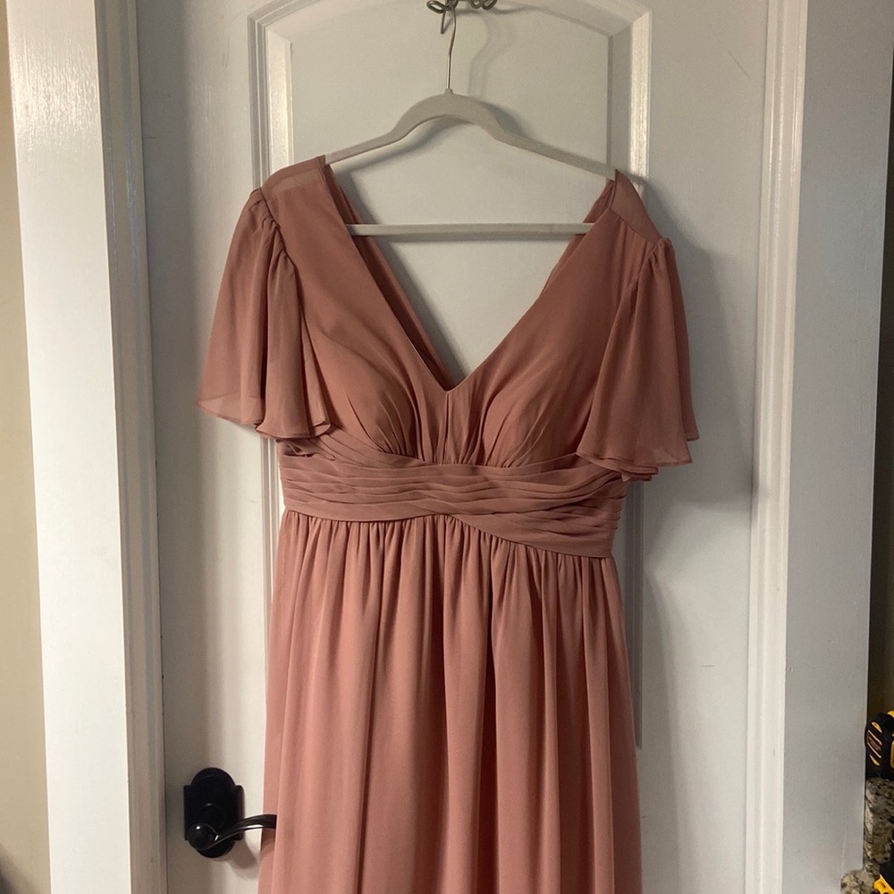 Maternity bridesmaid dress women’s size 12.